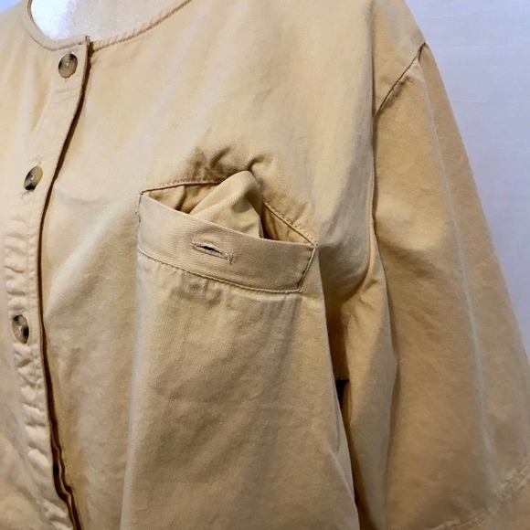 Denim & Co. Button Down Blouse Women 1X - Picture 3 of 13